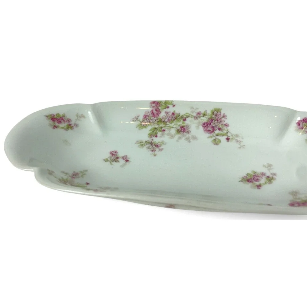 Antique Haviland Co Limoges Relish Celery Dish 12